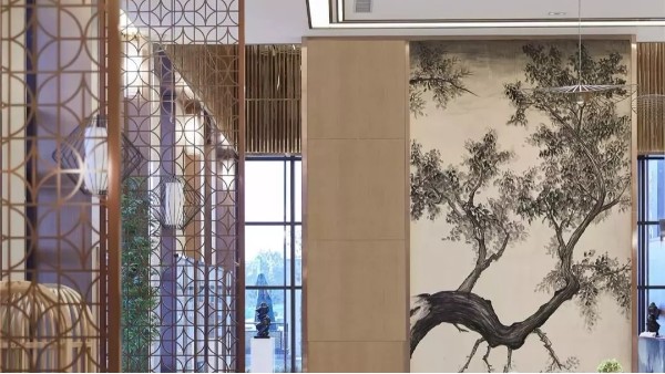 酒店不銹鋼屏風(fēng)呈現(xiàn)的寧?kù)o之美、和諧之美