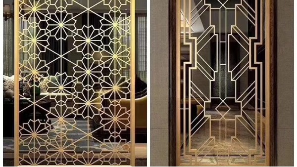 鏡面不銹鋼屏風(fēng)裝飾工程效果如何？