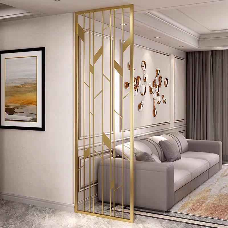 新中式不銹鋼屏風(fēng)隔斷客廳新中式進(jìn)門遮擋輕奢金屬入戶玄關(guān)現(xiàn)代簡約 新中式不銹鋼屏風(fēng)隔斷客廳新中式進(jìn)門遮擋輕奢金屬入戶玄關(guān)現(xiàn)代簡約