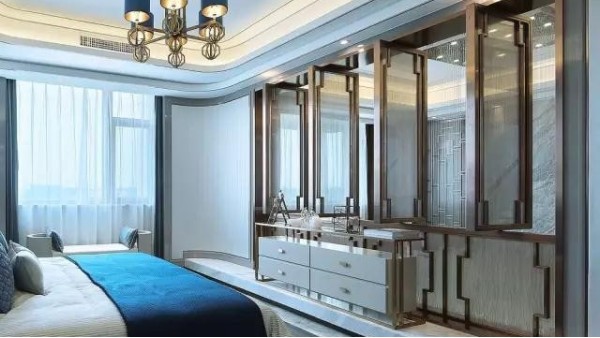 最美新中式，將不銹鋼裝飾運(yùn)用到極致！